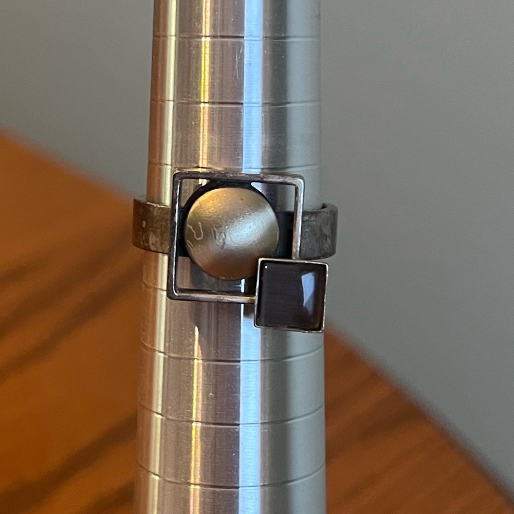 Christophe Poly Art Deco Style Ring